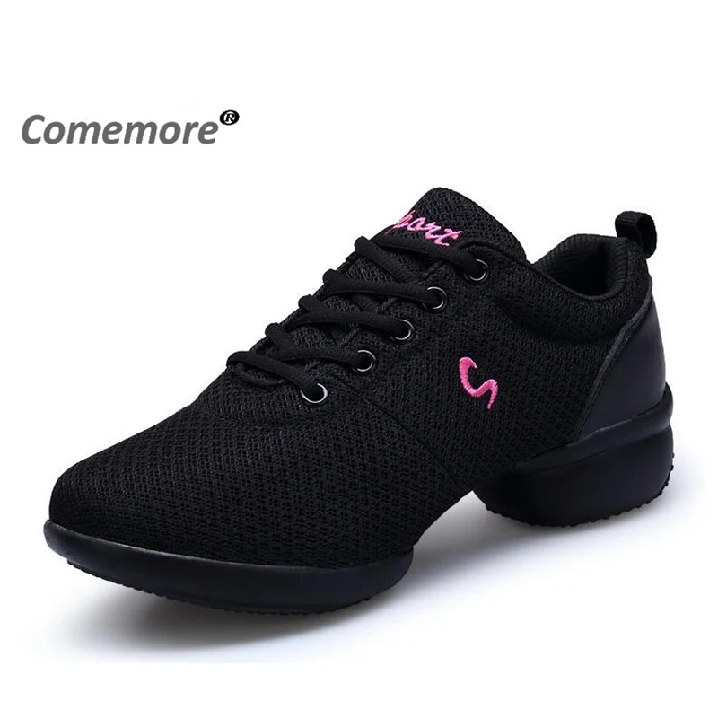 New Ladies Girls Dance Sneakers Breath Soft Dance Shoes Woman Modern