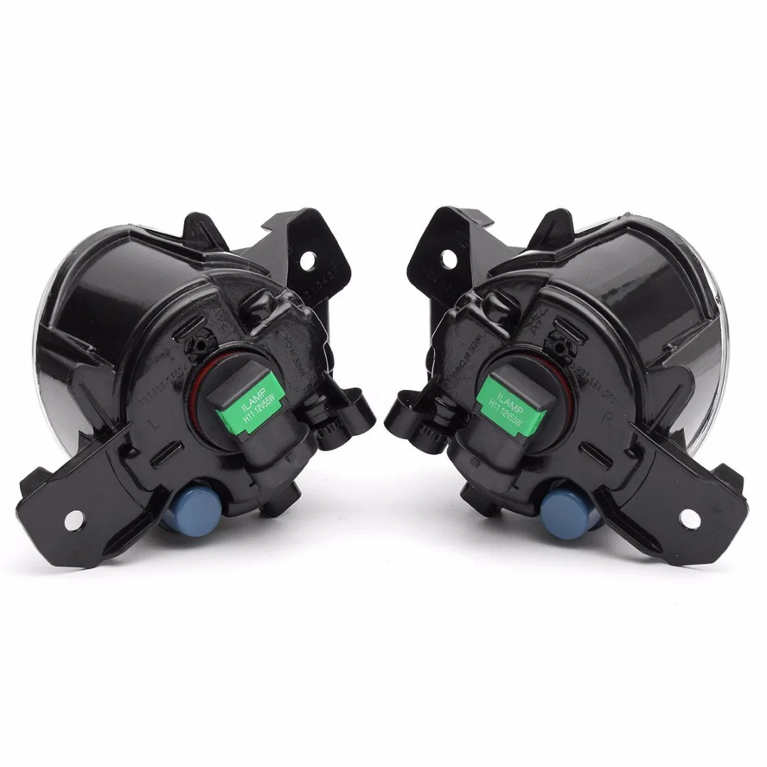 1Pair Front Fog Lights For NISSAN Maxima Rogue Altima Sentra 2004-2013 Auto bumper Lamp H11 Halogen Car Styling Light Bulb