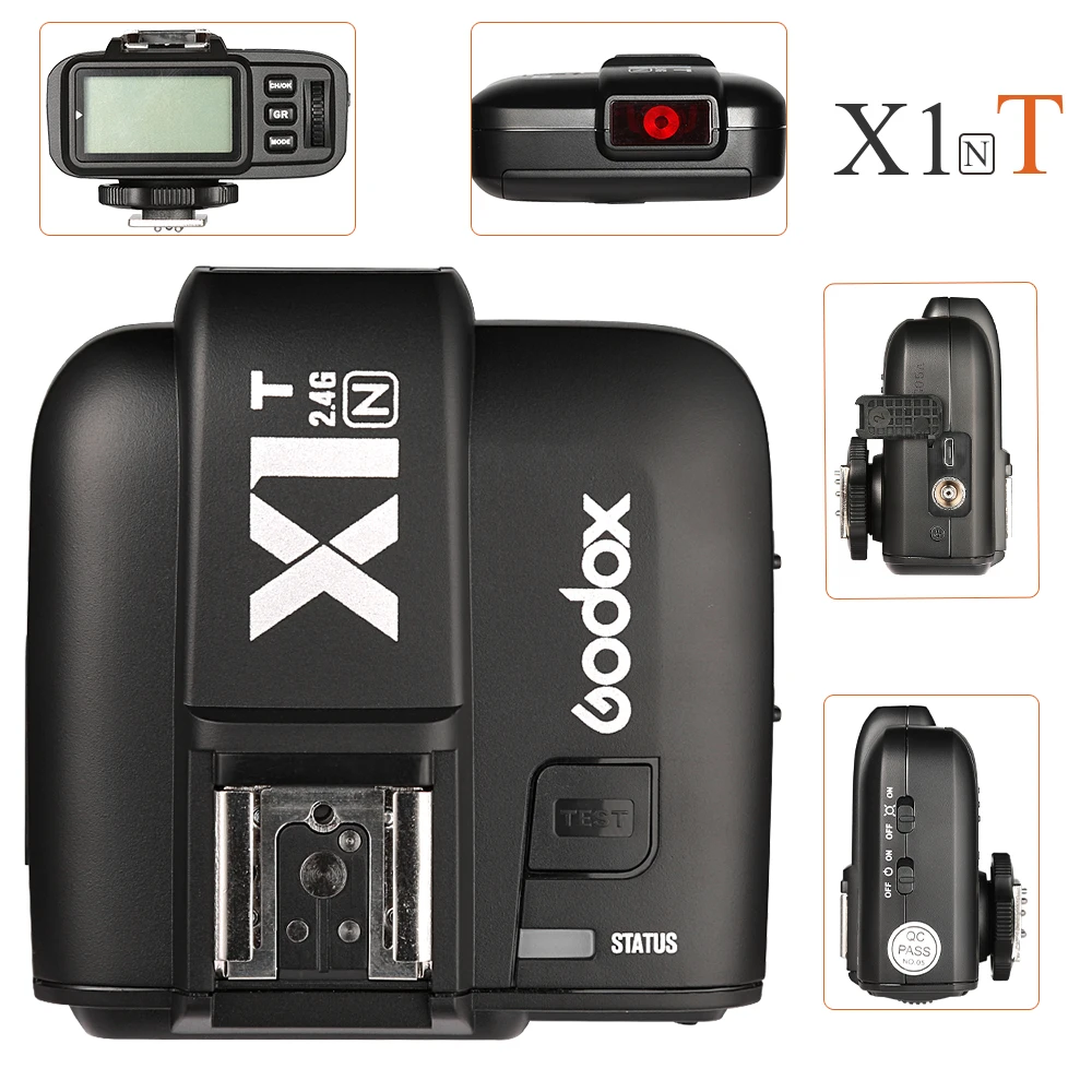 Godox X1T-N Only the Transmitter Camera Flash Trigger For Nikon (2)