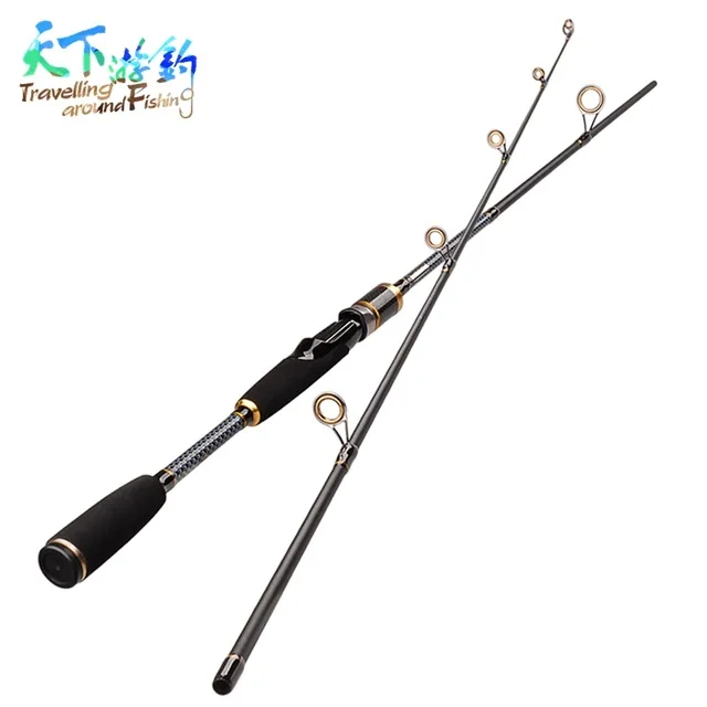 

Travelling 1.8m/2.1m/2.4m 2 Section Spinning Fishing Rod 99% Carbon M Power Casting Canne Carp Pole River Sea Fly Fishing Tackle