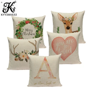 

Top Quality Top Fashion The Newest Spanish Dogs Cats Throw Pillowcase 45Cmx45Cm Square Sofa Printed Cushion Covering