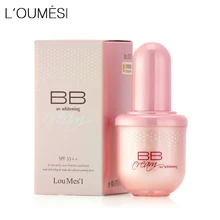 Loumesi hydrating bb cream makeup foundation concealer cream nude makeup natural perfect cover bb cc cream 45ml