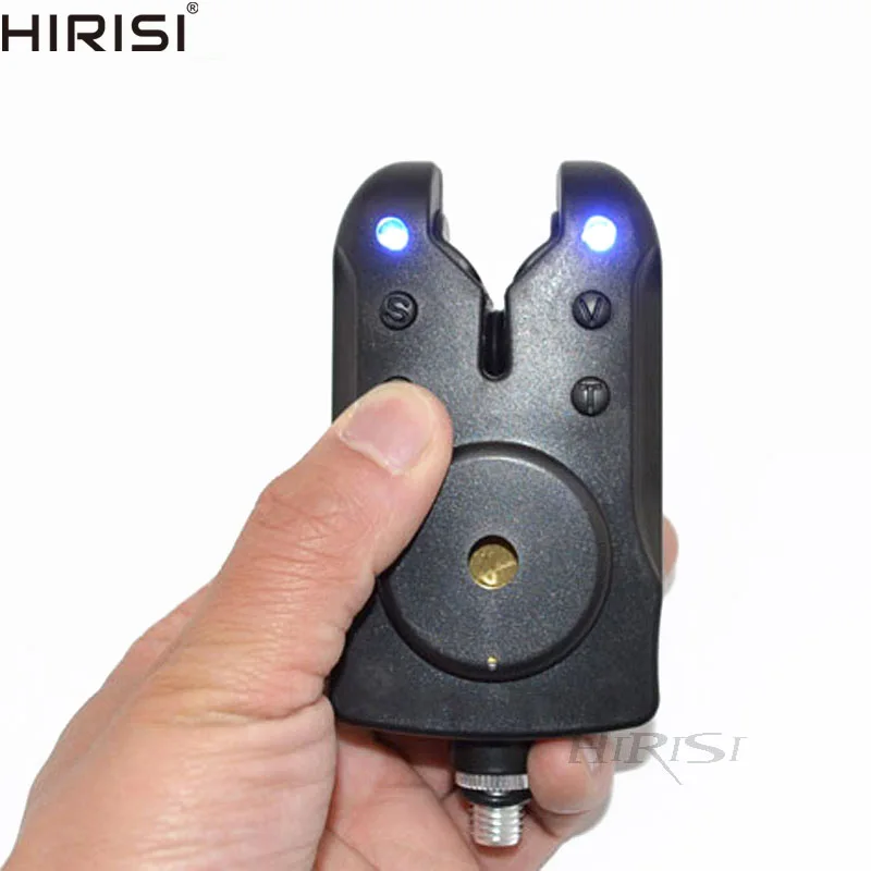 LED fishing alarms sounds electronic rod bell adjustable volume tone