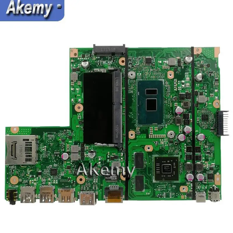 Akemy X540UP laptop Motherboard X540UP X540U A540U R504U Mianboard i5-7200 4GB RAM