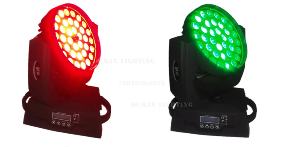 8X36x12 Вт 36x15 36x18 W 4in1 5in1 6in1 зум Moving головной свет RGBWA УФ DMX512 Led перемещение головы мыть свет с эффектом луча