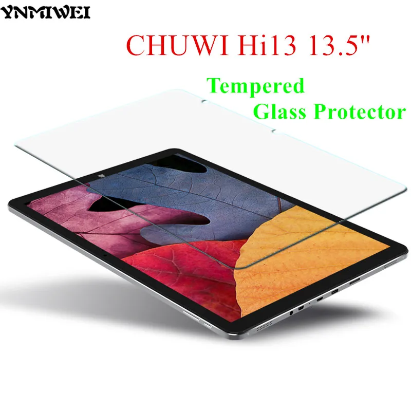 

YNMIWEI Hi13 Glass Protector 13.5 inch Protective Flim for CHUWI Hi13 Screen Protector 2.5D 0.3 MM Tempered Glass Protector