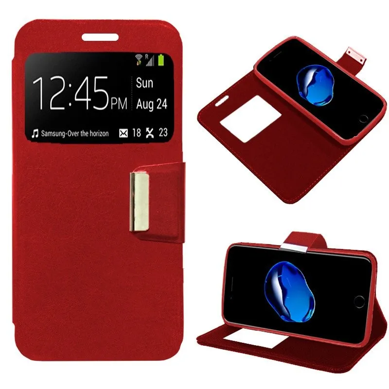 Stand case Book Lapel for Alcatel 3L Red | Мобильные телефоны и аксессуары