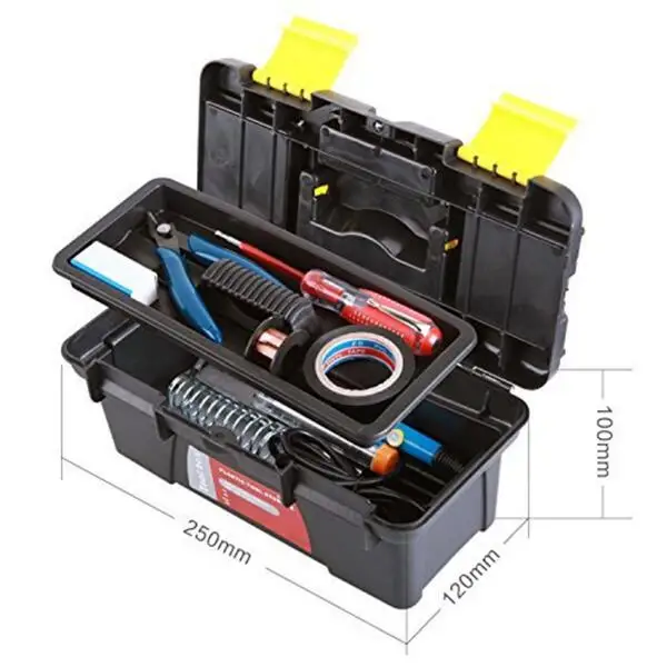 Super Electric Soldering iron Kit 60W 110V US 220V EU Electric Adjustable Temperature Welding Solder Soldering Iron with Tools Super Electric Soldering iron Kit 60W 110V US 220V EU Electric Adjustable Temperature Welding Solder Soldering Iron with Tools