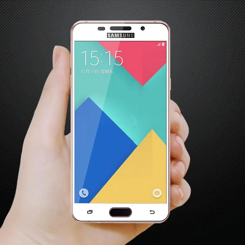 Закаленное стекло с полным покрытием для Samsung Galaxy A5 2016 A5100 защитная пленка экрана