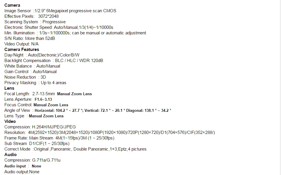 IPC-HDBW4631R-VFAS 11
