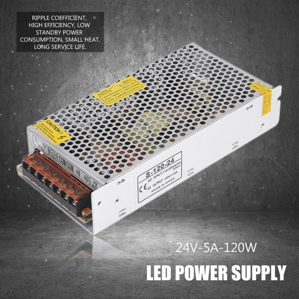 

LED Power Supply Transformer for LED Strip Adapter 5V 10A 5V 40A 12V 5A 12V 10A 24V 5A 24V 10A Switch Power Supply