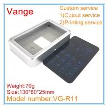 1 шт./партия салфетки карты клавиатуры Электрический проект коробка 130*80*25 мм Форма из АБС пластмассы корпус Корпус для посещаемости модуль PCB