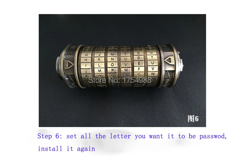 Da Vinci Code cylinder lock 6
