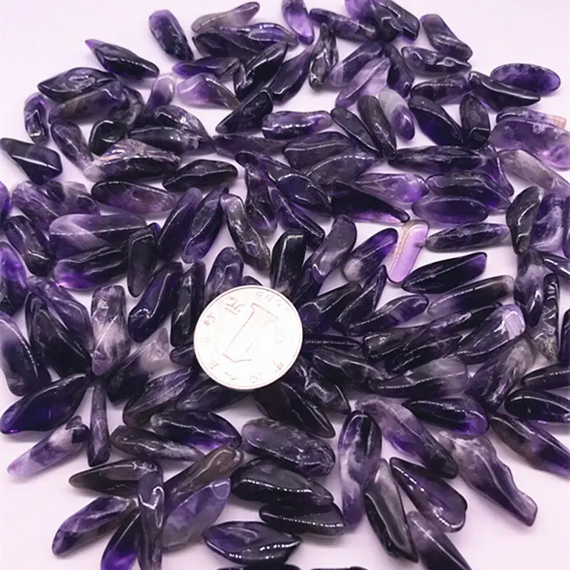 amethyst quartz crystal tumbled stone (8)