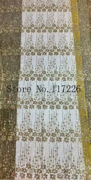 

New design hot sales french african spangle paillette glitter sequence sequin lace fabric JRB-92533