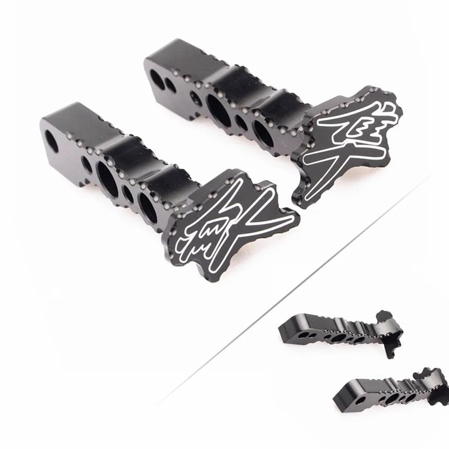 

Rear Foot Pegs Footrest For Suzuki Hayabusa GSX1300R 2008-2017 09 10 11 12 13 14 15 16 GSX-R1300 Black