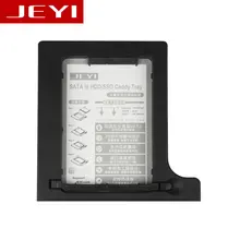 JEYI Q8 Универсальный 2,5 '2 12,7 мм SSD HDD SATA жесткий диск HDD Caddy адаптер для 12,7 мм высота CD DVD rom Оптический ультрабук