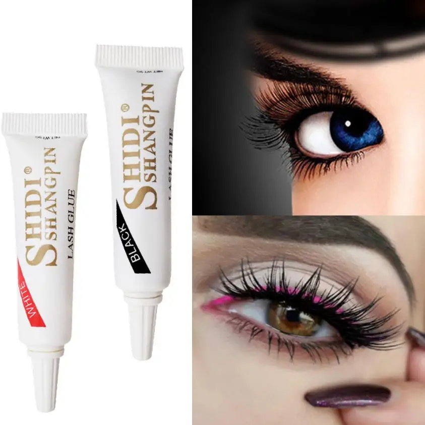 

Hot Product All Day Long Lasting 9ml Black White False Eyelash Glue Fake Eyelash Adhesive Eye Cream Glue Eyes Bright Attractive