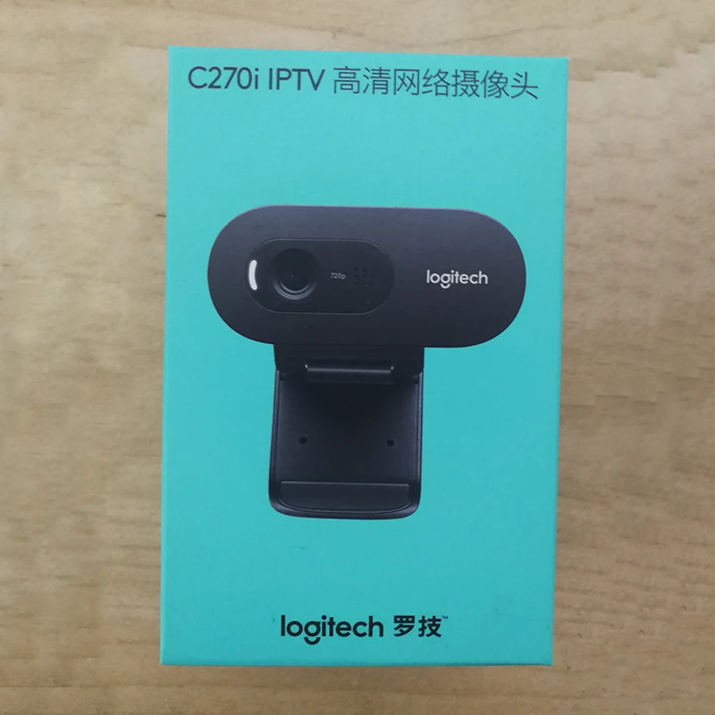 Оригинальная веб-камера logitech C270/C270I HD 720 P, встроенный Micphone USB2.0, мини-Компьютерная камера для ПК, ноутбука