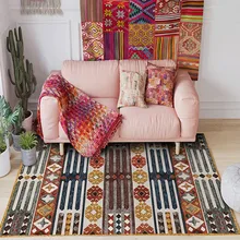 Retro style Kilim living room rug big size Persian pattern printed carpet,vintage home decoration floor mat persian totem printed home decor antiskid rug