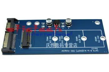 

by dhl or ems 50 pieces wholesale M2 NGFF ssd SATA3 SSDs turn sata adapter expansion card adapter SATA to NGFF