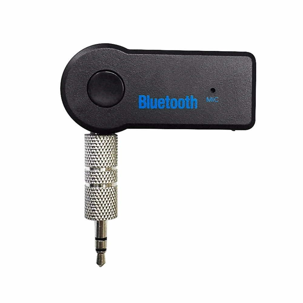 Авто мини-джек 3,5 мм AUX Беспроводной автомобиля Bluetooth Car Kit конвертер громкой связи аудио MP3 музыкальный bluetooth-ресивер