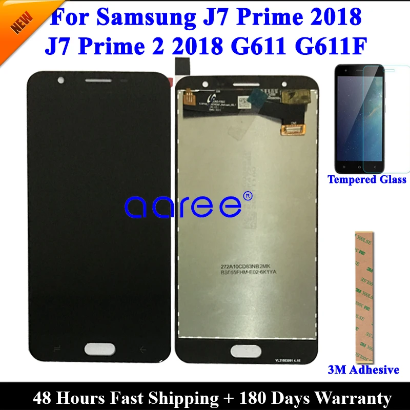 

Grade AAA LCD Display For Samsung J7 Prime 2018 G611 LCD For Samsung J7 Prime 2018 Display Touch Screen Digitizer Assembly