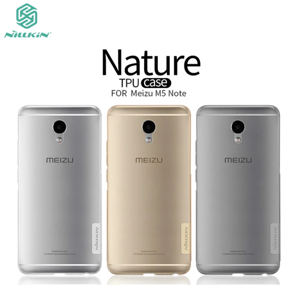 

Meizu M5 Note Case Original Nillkin Thin Clear nature Crystal Shell TPU Soft Case For Meizu M5 Note Phone Cover Case