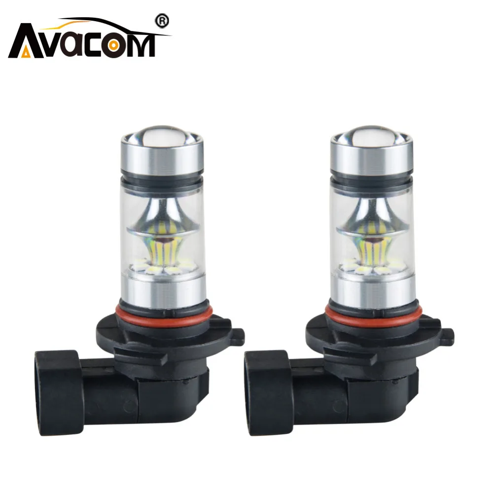 Avacom 2 предмета светодиодный H7 H11 H3 Противотуманные фары автомобиля 12 V 1200Lm 9005/HB3 9006/HB4 H8 H1 PSX24W муфта 24В Авто противотуманных фар Габаритные огни