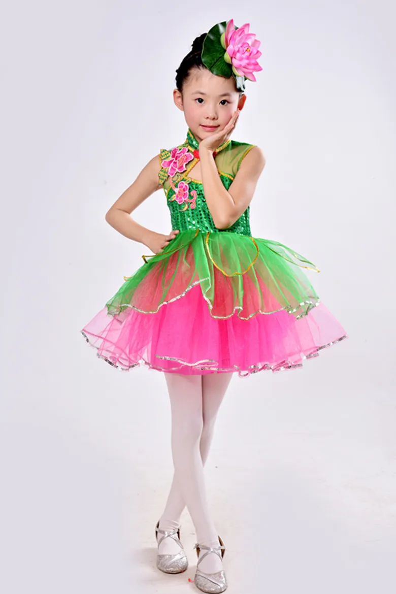 Современные дети Танцы костюмы для девочек Salsa платье для танцев для девочек этап одежда Танцы одежда девушки дети Одежда для сцены