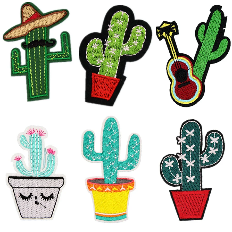 1PCS Iron On Patch for Jeans Clothes in Appliques Embroidered Patches