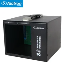 Alctron S3 500 мощная стойка для модулей серии 500, с фантомным питанием и XLR, используемая для записи и сценической работы