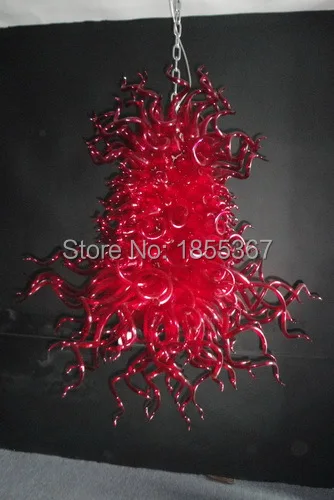 

Free Shipping New Arrival Modern Chinese Red Crystal Chandelier