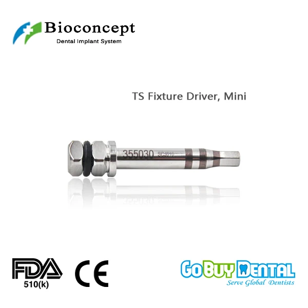 

Osstem TSIII&Hiossen ETIII compatible instrument TS Fixture Driver Length 24mm, Mini 355030