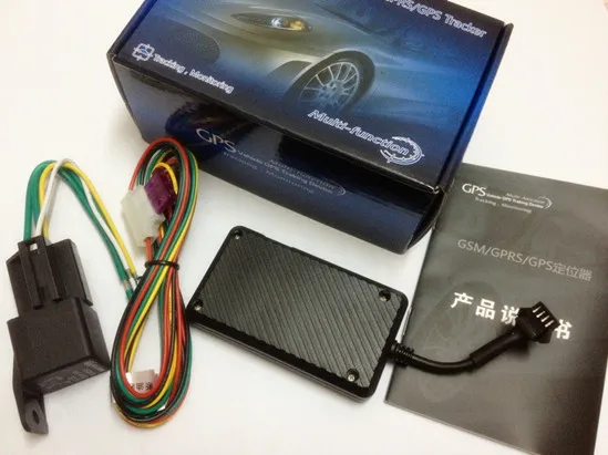 Автомобильный GPS трекер TK06A с системой противоугонной сигнализации GSM GPRS