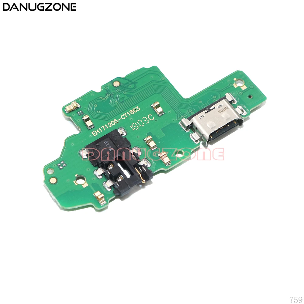 10PCS For Huawei Nova 2S HWI AL00 USB Charging Dock Plug Socket Port Connector Charge Board Flex Cable With Headphone Audio Jack