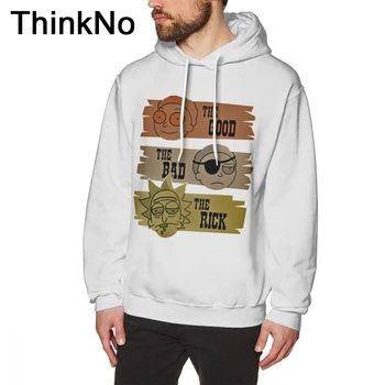 

Birthday Gift Hoodies Rick And Morty Long Sleeve Male Quality Fashionable Pure Cotton SWEATSHIRT Birthday Gift