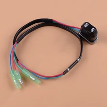 DWCX 58 см аксессуары отделка наклона переключатель подходит для Yamaha подвесные двигатели пульт дистанционного управления 703-82563-02-00 703-82563-01-00