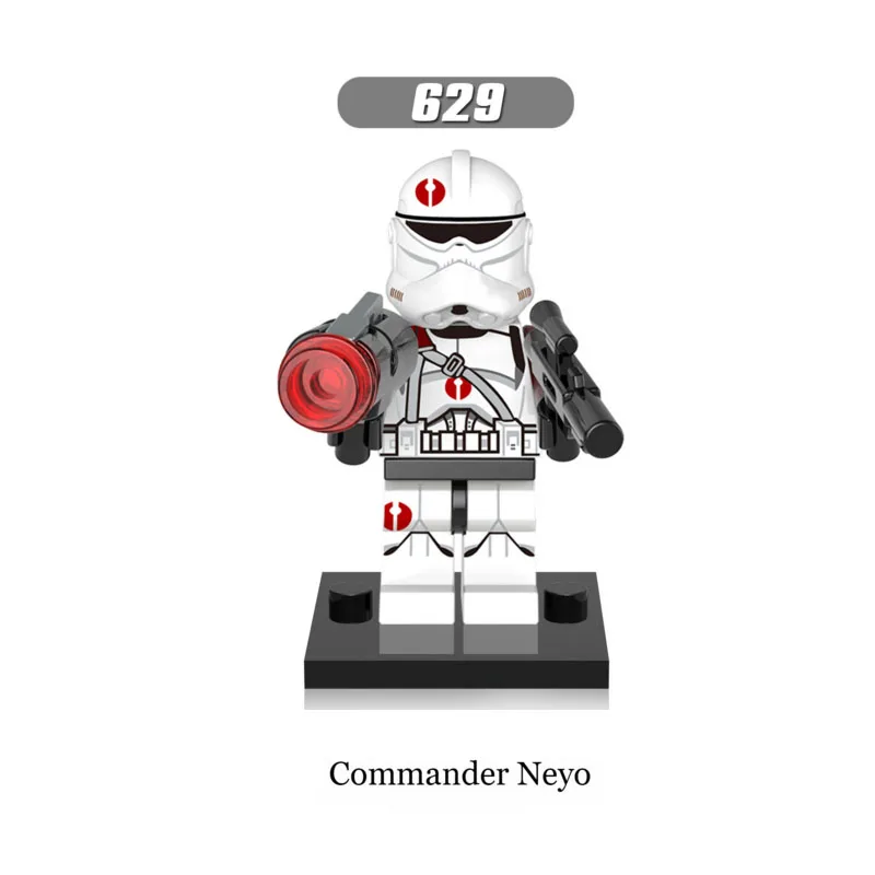

Single Sale Super Heroes Star Wars 629 commander Neyo Model Mini Building Blocks Figure Brick Toy gift Compatible Legoed Ninjaed