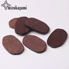 Natural Wooden Geometric Oval Shape Charms Pendant 24*39MM 6pcs/lot For DIY Fashion Earrings Making Accessories ► Photo 2/6