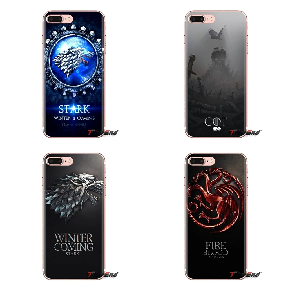 

For Huawei G7 G8 P7 P8 P9 P10 P20 P30 Lite Mini Pro P Smart Plus 2017 2018 2019 Games of Thrones GOT House Stark Phone Skin Case