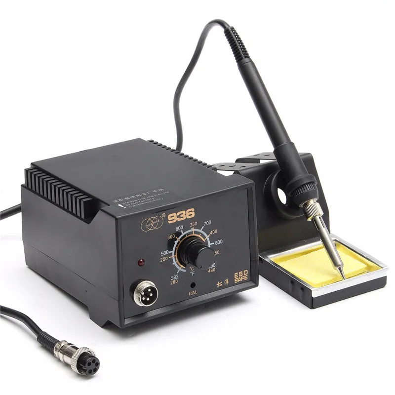 

Jimbon SY-936 AC 24V 50W 936 Electric Soldering Station SMD Adjustable Temperature Welding Iron Stand Tool Kit Set