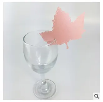 

100Pcs PASAYIONE Multi Shaped Table Escort Cards Wedding Red Wine Bottle Insert Place Name Card Table Mark Wedding Party Favors