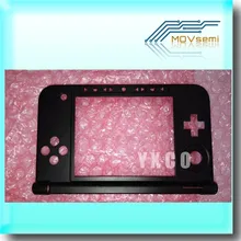 50 шт., черный для Nod 3DS XL LL Нижняя средняя рамка, корпус, корпус, чехол, замена для 3 DSXL 3 DSLL консоли