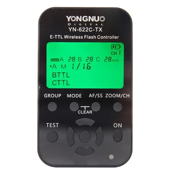 

YN-622C-TX, E-TTL Wireless Flash Controller for Canon, YN622C-TX