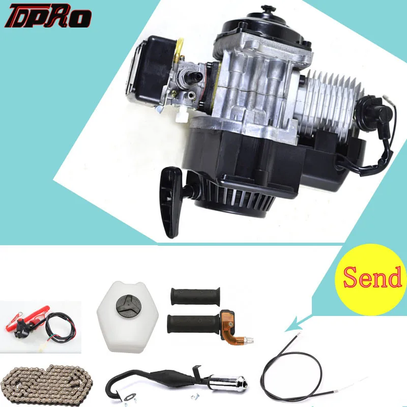 High Performance 2-Stroke Motorcycle Engine Motor For 47cc~49cc Pocket Bike Mini Quad ATV Bicycle Scooter High Performance 2-Stroke Motorcycle Engine Motor For 47cc~49cc Pocket Bike Mini Quad ATV Bicycle Scooter