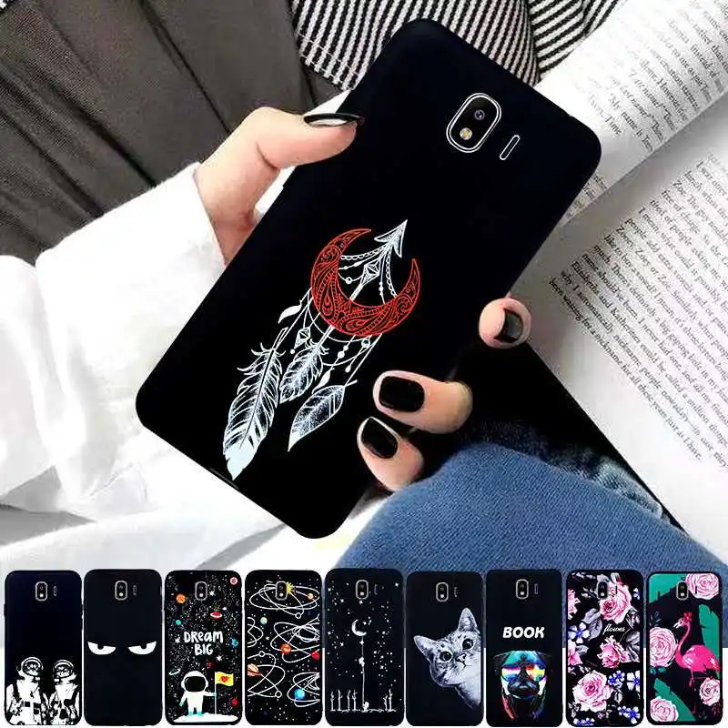 

Mokoemi Fashion Pattern Luxury Soft 5.5"For Samsung Galaxy J4 Case For Samsung Galaxy J4 2018 J400 Cell Phone Case Cover