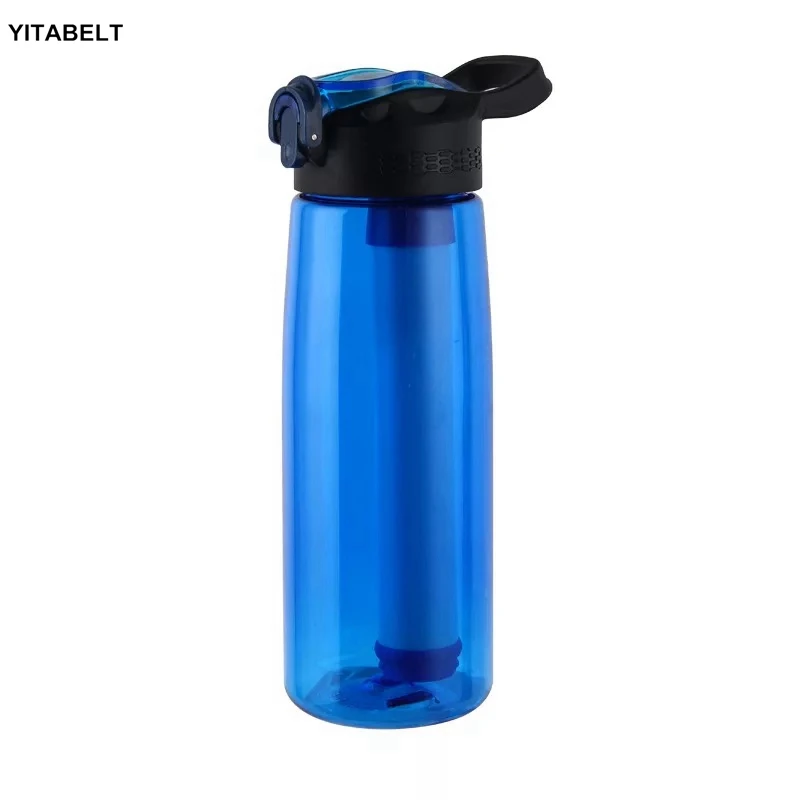 

Outdoor Sports Portable Net Kettle Filter Straight Drinking Water Cup Outdoor Water Purifier