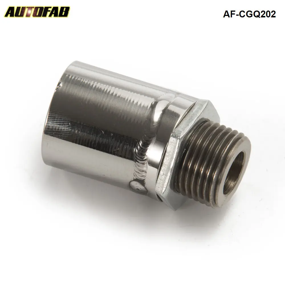 AUTOFAB- O2 Oxygen Sensor Exhaust pipe extension extender adapter spacer M18 X 1.5 (2) Bung AF-CGQ202