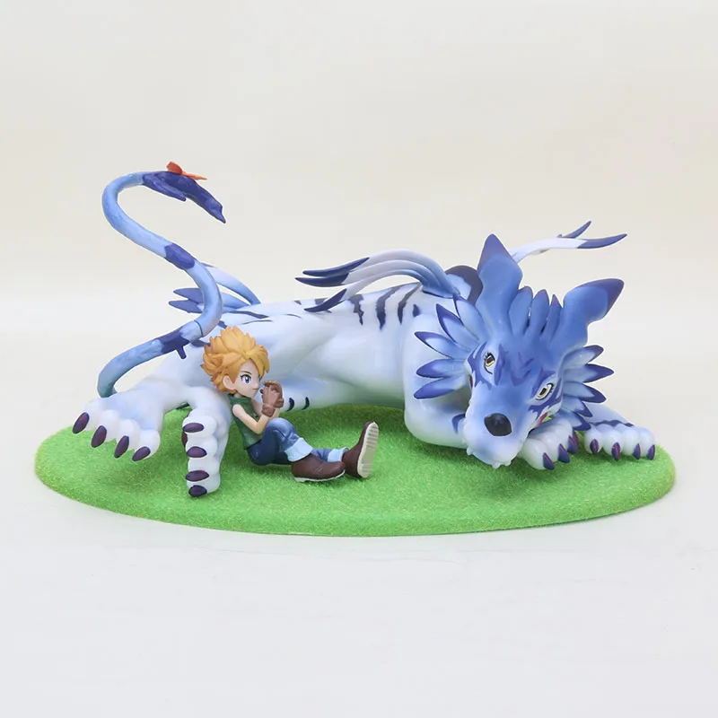 Новое поступление 13 см фигурка Digimon игрушка Garurumon ишида Ямато ПВХ модель